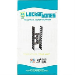 Lockerbones - 12" Plastic (Black) - Open Box/Refurbished
